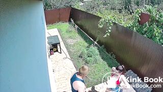 Busty Teen Caught Sucking BF's Cock Outdoors!