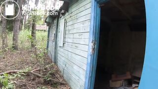 Blonde Solo Girl in Abandoned Sanatorium