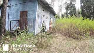 Blonde Solo Girl in Abandoned Sanatorium