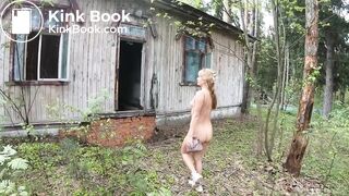 Blonde Solo Girl in Abandoned Sanatorium
