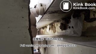 Girl pooping in toilet 015