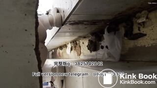 Girl pooping in toilet 015