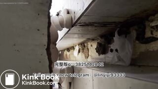 Girl pooping in toilet 015