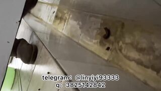 Girl pooping in toilet 016