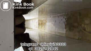 Girl pooping in toilet 016