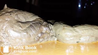 Vidange fécale consistante, dégustation étalage intégral, éjaculation scato