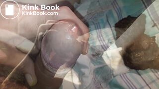 15 éjaculations scatos, je n'arrête pas d'éjaculer sur mon caca