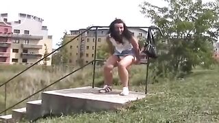 DGP - Sharka outside diaper pee #2