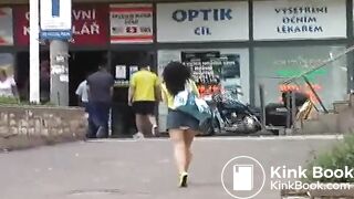 DGP - Sharka diaper in public #2