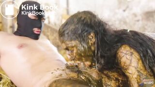 Kaitlyn Katsaros rough fuck in cowshit