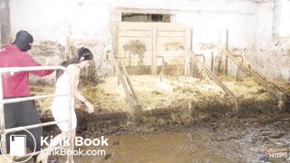 Kaitlyn Katsaros rough fuck in cowshit