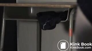 Japanese Bloomers - Gym girl scat play part 1