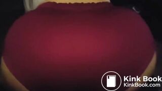 Japanese Bloomers - Groped in red bloomers