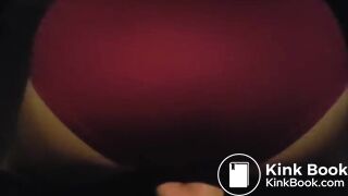 Japanese Bloomers - Groped in red bloomers