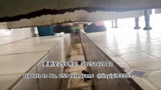 Beautiful girl poops in the toilet 33
