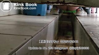 Beautiful girl poops in the toilet 34