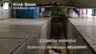 Beautiful girl poops in the toilet 34