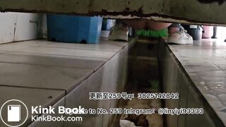 Beautiful girl poops in the toilet 34