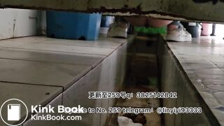 Beautiful girl poops in the toilet 34