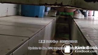 Beautiful girl poops in the toilet 34