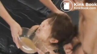 Japanese Scat, Shit Eating, Piss, Vomit, Puke