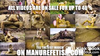 ManureFetish Spring Sale 2024 - Girls in cowshit