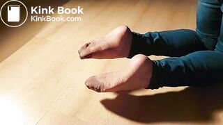 very bitch nylon asian feet