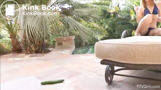 WTF Slut Anal Cucumber Cannon LMFAO