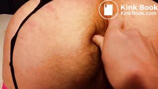 Girlfriend helping crossdresser shit