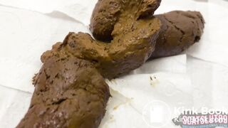 Obese Trans Babe Shits in the Corner