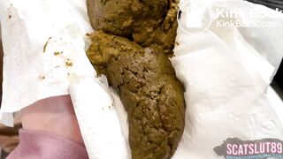 Obese Trans Babe Shits in the Corner