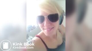 Girl farting