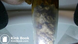 8: Shitting into condom and shitting out condoms