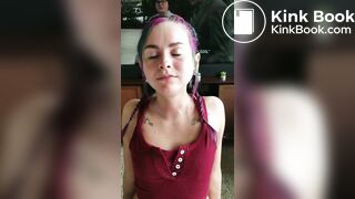 girl lick asshole and eat scat