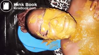 ebony scat slave slut