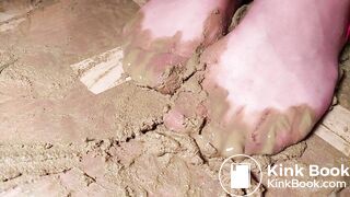 pantyhose asian gunky box play