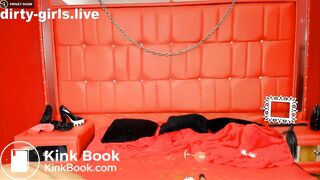 Skinny teen crazy anal scat show