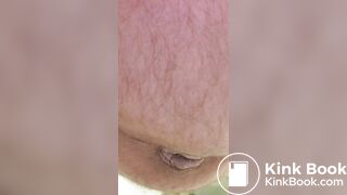 Closeup shitting