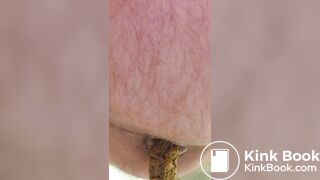 Closeup shitting