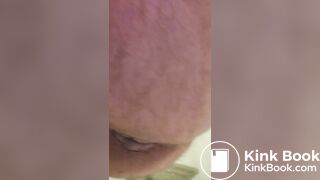 Closeup shitting