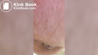Closeup shitting