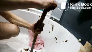 Perverse couple in shit game part 1