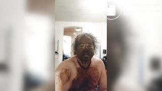 Shit smearing all over me