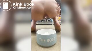 shitting in and isle at walmart