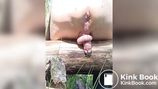 Mosquitoes in the ass when I let out pee and shit.