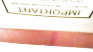 cute girl grabs her poop with toilet paper