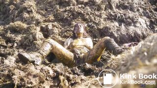 Watched on the dunghill - masturbating in cowshit