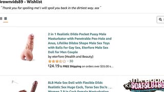 Buy Me Sex Toys to Shit On?