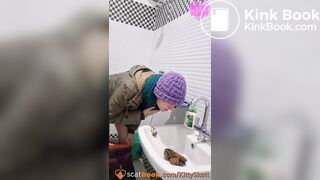 Secret sink shit in India