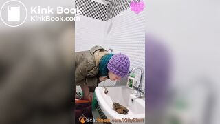 Secret sink shit in India